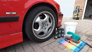 How I wash my BMW M3 ● Part 1 : Wheels & Tyres