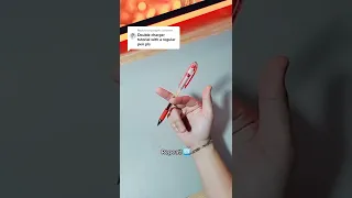 DOUBLE CHARGE pen spinning tutorial! 🤯 #shorts