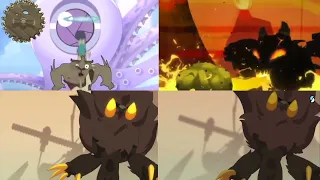 Wakfu Season 1-4 Intro Comparison