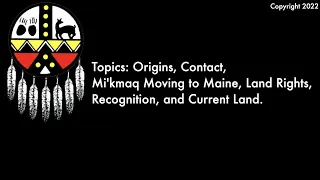 Mi'kmaq Nation: History of Tribe in Maine 2022