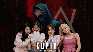 Alan Walker Style, FIFTY FIFTY - Cupid (Lyrics Video) | Arvy Remix