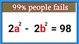 Germany | Nice Algebra Simplification | Find the Value Of a and b | Math Olympiad