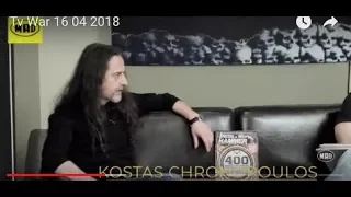 Under The Blade o Kώστας Χρονόπουλος από το Metal Hammer (TV WAR 15/4/18)