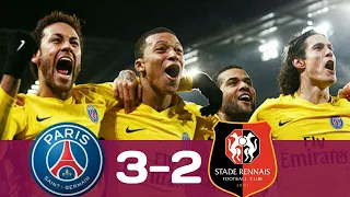 Rennes vs PSG 2-3 - All Goals & Highlights - 30/1/2018 HD