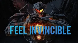 Pacífic Rim Uprising music video (Feel Invincible Skillet)