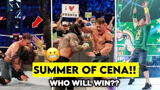 WWE Sept. 2021 ~ Roman Reigns destroy John Cena at SummerSlam