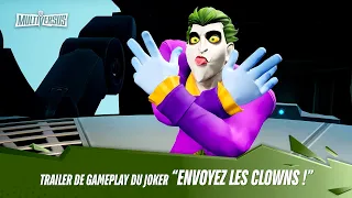 MultiVersus - Trailer Gameplay du Joker "Envoyez les Clowns !"