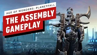 Age of Wonders: Planetfall - Destroying Vanguard as The Assembly Gameplay