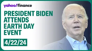 President Biden attends Earth Day event in Virginia