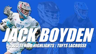 Jack Boyden 2023 Highlight / Tufts Lacrosse