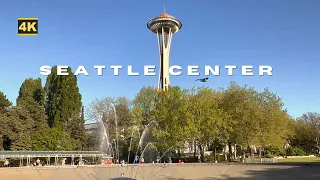 [4K] Seattle Walk : Seattle Center and Space Needle