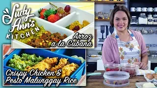 [Judy Ann's Kitchen 14] Ep 1 : Arroz A La Cubana and Crispy Chicken & Pesto Malunggay Rice