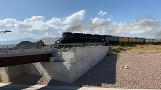 Big Boy No. 4014 arrives in Lehi, UT