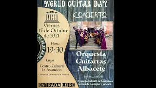 Dia Mundial de la Guitarra - World Guitar Day, Orquesta de Guitarras de Albacete, Video Promocional