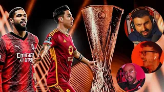 ROMA - MILAN | LIVE | QUARTI FINALE EUROPA LEAGUE | feat STEVE e REDONDO