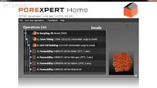 PoreXpert permeability and filtration