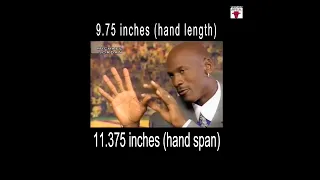 MICHAEL JORDAN "Hand Size" #mj #michaeljordan #air #nba #basketball #size #shorts #airjordan