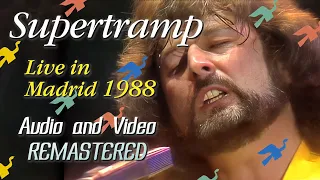 Supertramp - The Best Of Live in Madrid 1988 (Remastered Audio & Video) 1080p