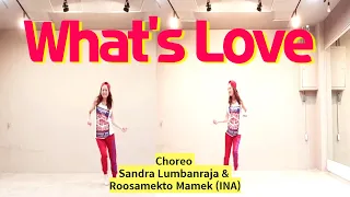 What's Love Linedance / 사랑이 뭐니 / Sandra Lumbanraja  & Roosamekto Mamek (INA)