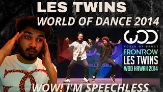 LES TWINS FRONTROW World of Dance 2014 #WODHI🔥| PREM REACTS!| DANCING INSANITY!