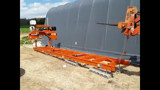 We bought a Wood-Mizer LT15 Sawmill!