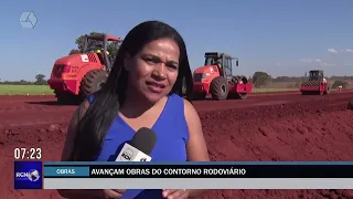 Obras de construção do contorno rodoviário avançam em Três Lagoas