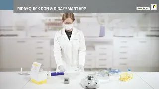 Mycotoxin analysis - Test procedure for RIDA®QUICK DON RQS ECO & analysis with RIDA®SMART APP