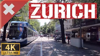 DRIVING ZÜRICH, Kanton Zürich, SCHWEIZ I 4K 60fps