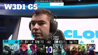 CLG vs C9 | Week 3 Day 1 S12 LCS Summer 2022 | CLG vs Cloud 9 W3D1 Full Game