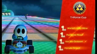 Mario Kart 8 Deluxe 200cc Triforce Cup 3 Stars