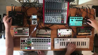 Volca Synthwave & Techno Jam (2018-05-20 Part II)