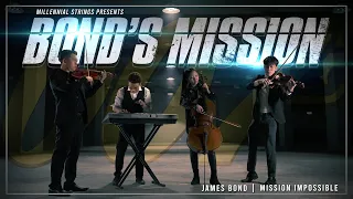 "Bond's Mission"- James Bond & Mission Impossible Theme Mashup (Piano, Violin, Viola & Cello Cover)