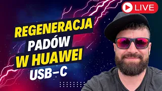 Regeneracja padów w laptopie HUAWEI czyli TRAGEDIA z USB-C  - Charytatywnie dla dzieciaków!