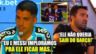 🚨 NEYMAR MENTIU? OLHA O QUE O DECO E O SUAREZ FALARAM DA SAÍDA DO NEYMAR DO BARCELONA!