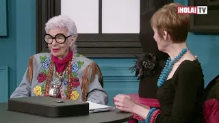 Iris Apfel cumple 100 años convertida en un ícono de la moda desde el 2005 | ¡HOLA! TV