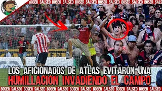 Conoce el día que la afición de Atlas evitó PEOR GOLEADA de Chivas INVADIENDO LA CANCHA, Boser