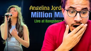 First Time Reaction| Angelina Jordan - Million Miles - NRK TV - Live at Kongsberg 2022