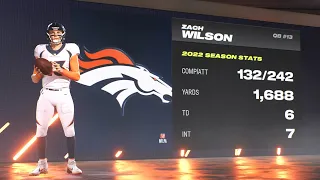 Madden NFL 24 - Denver Broncos (Zach Wilson) Vs New York Jets Simulation PS5 (Updated Rosters)