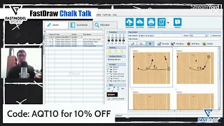 Golden State Warriors - Cross Screen Crack Back SLOB | FastDraw Chalk Talk with @TonyMillerCoach
