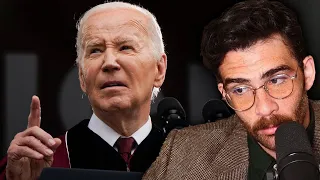 Students Protest Biden's Commencement Speech | HasanAbi reacts