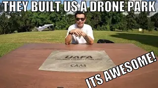 They Built Us Another Drone Flying Site and its Pretty Cool!