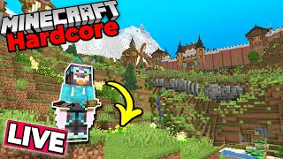 Building a new FARM HOUSE in HARDCORE MINECRAFT 1.20 - Survival Let's Play