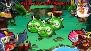 Fighting the Hydra Mini Boss of Mythic Sanctuary in Angry Birds Epic!