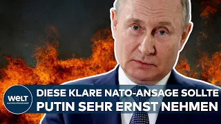 UKRAINE-KRIEG: "Angriff auf die Weltordnung!" Und dann folgt die klare Warnung der NATO an Putin