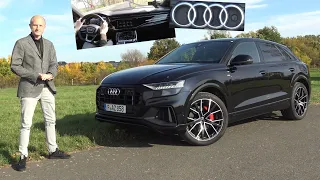 Audi Q8 im Test - Mächtig, groß und perfekt? Review Fahrbericht Autotest - Q8 50 TDI