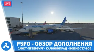 Обзор дополнения FSFO (второй пилот) – Санкт-Петербург – Калининград – B737 – MSFS – VIRTAVIA №359