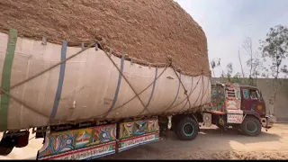See How Sugarcane Waste Bagasse Loading in Truck With Strange Process