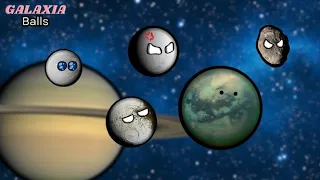 Las Lunas De Saturno #animaciones