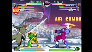 Marvel vs Capcom 2 Rogue, Gambit and Magneto