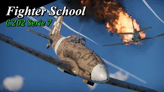 War Thunder // Fighter School: Macchi C.202 Serie 7 Folgore